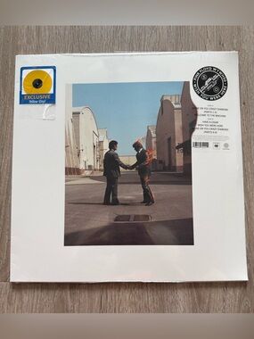 Pink Floyd / Yellow Flame Vinyl - Wish You Were Here